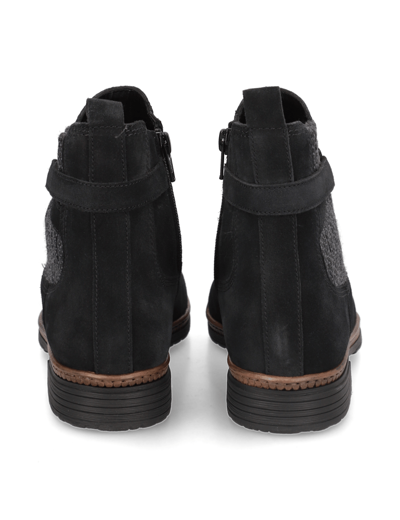 Gabor-Veloursleder-Chelsea-Boot-schwarz