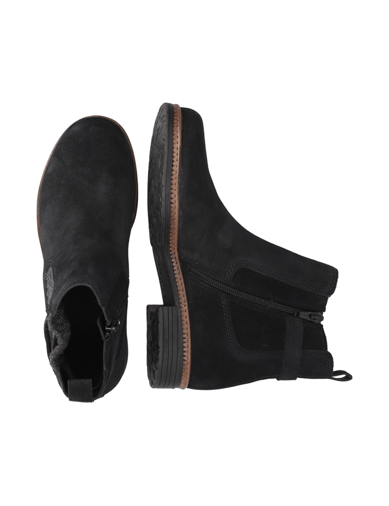 Gabor-Veloursleder-Chelsea-Boot-schwarz