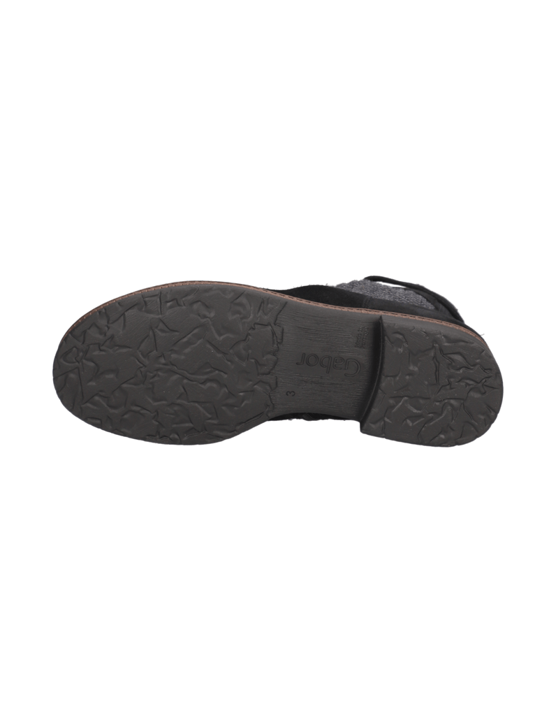 Gabor-Veloursleder-Chelsea-Boot-schwarz