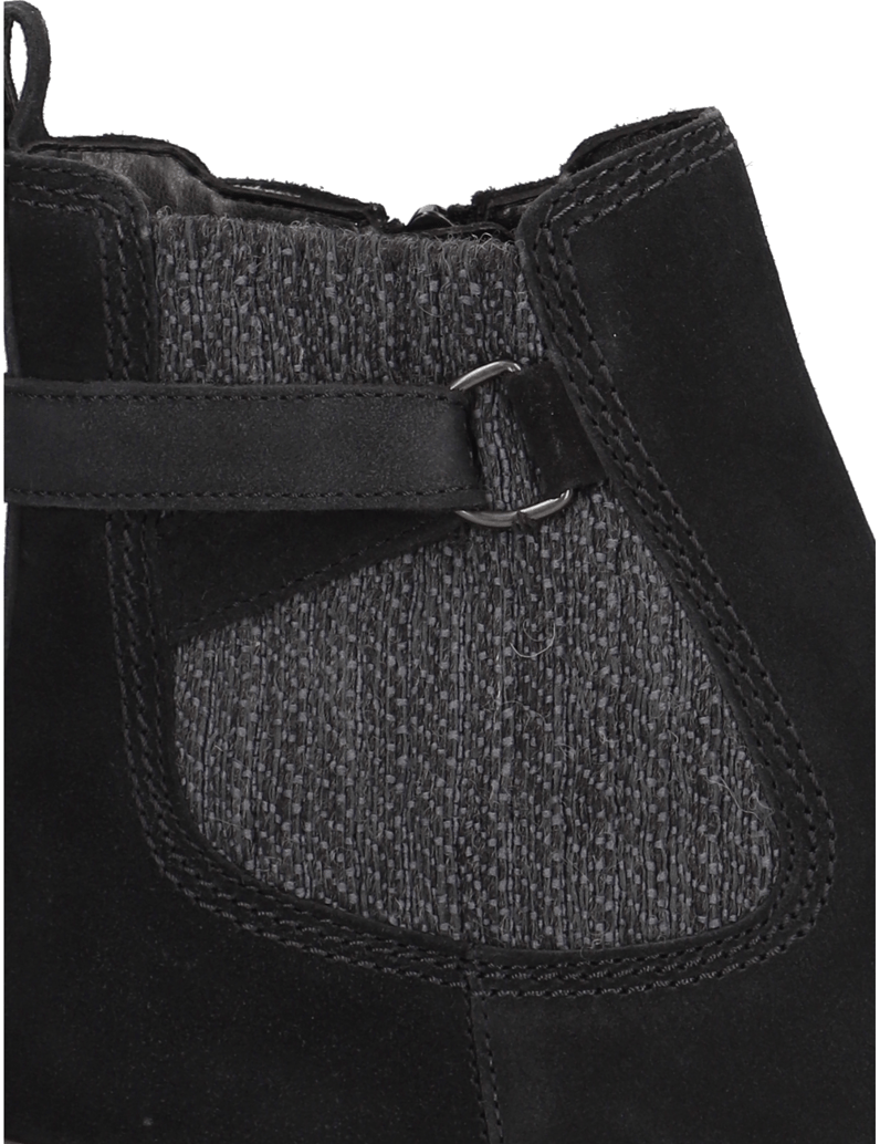 Gabor-Veloursleder-Chelsea-Boot-schwarz