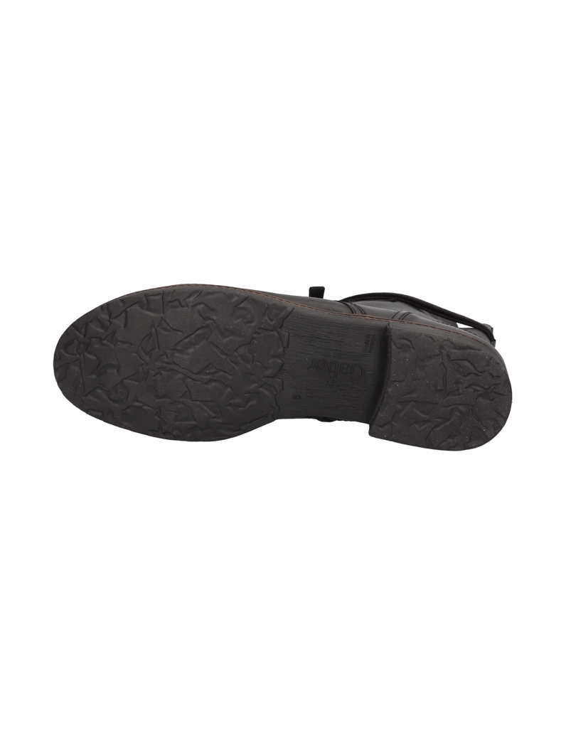 Gabor-Glattleder-Schnürboot-schwarz