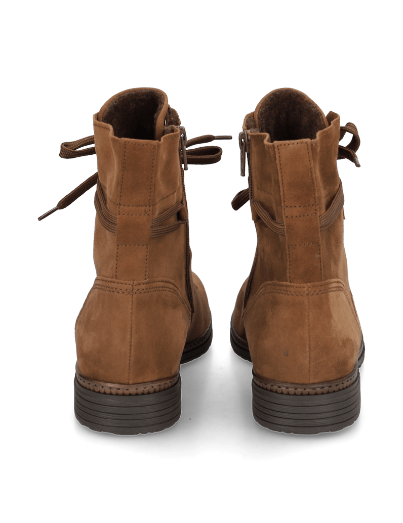 Gabor-Veloursleder-Schnürboot-schwarz