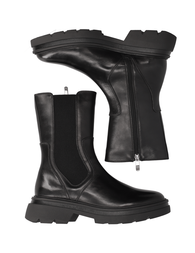REGARDE-LE-CIEL-Chelsea-Boot-schwarz