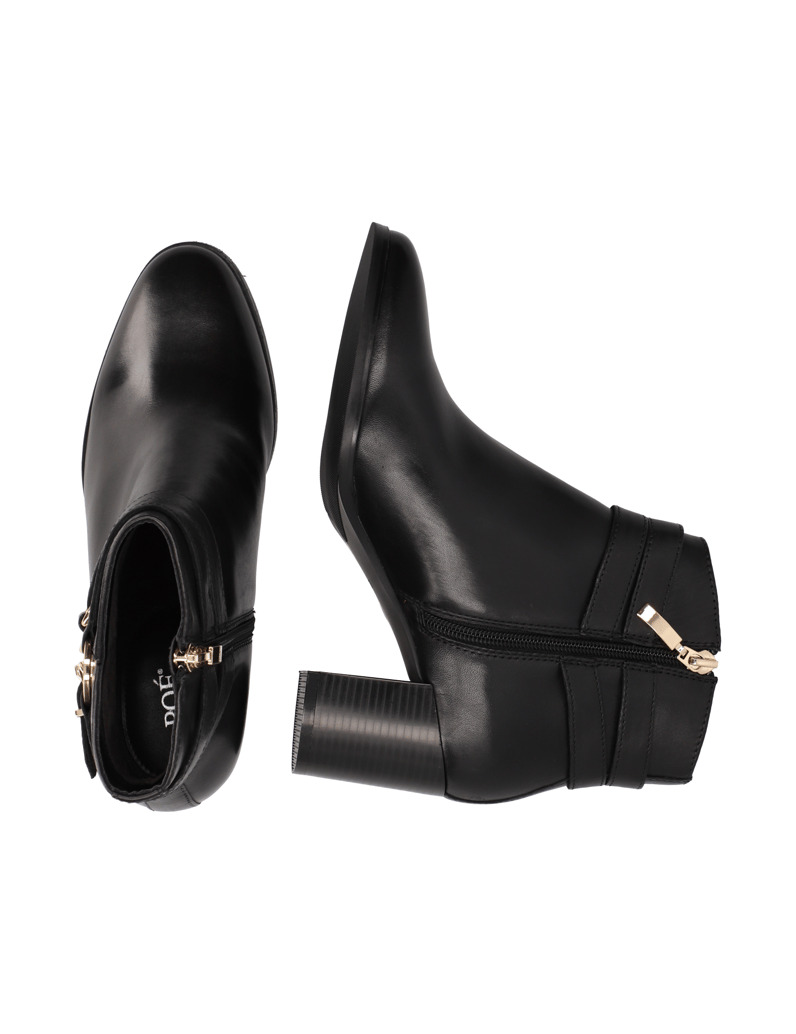 POE-Glattleder-Stiefelette