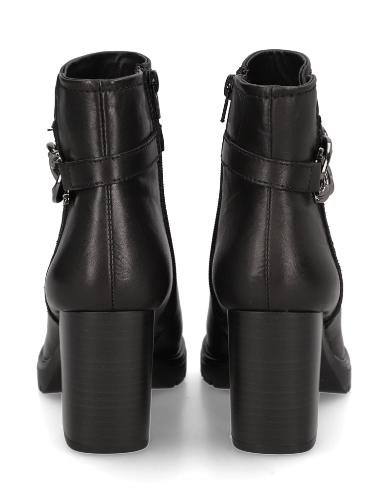 Lazzarini-Glattleder-Stiefelette-schwarz