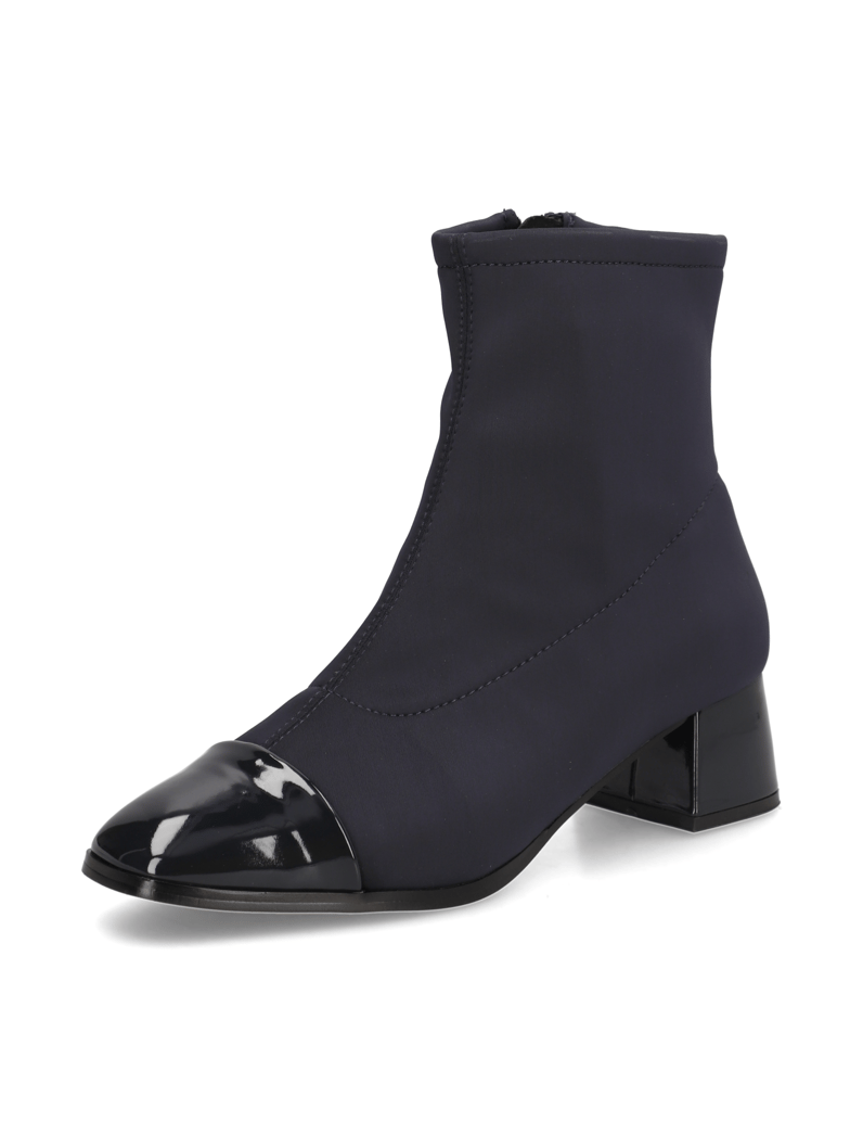 Lazzarini-Textil-Stiefelette-schwarz