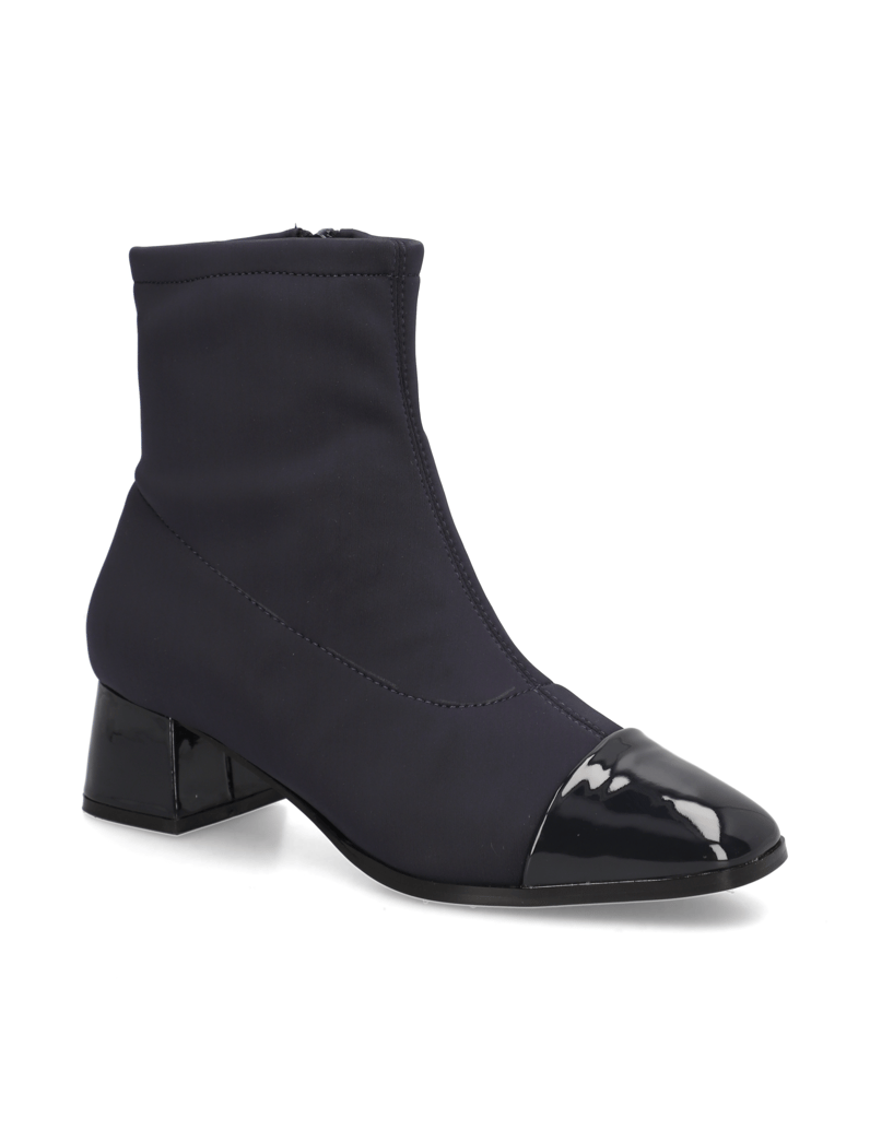 Lazzarini-Textil-Stiefelette-schwarz