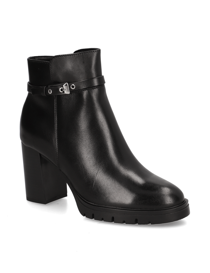 Lazzarini-Stiefelette-schwarz