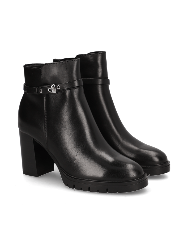 Lazzarini-Stiefelette-schwarz