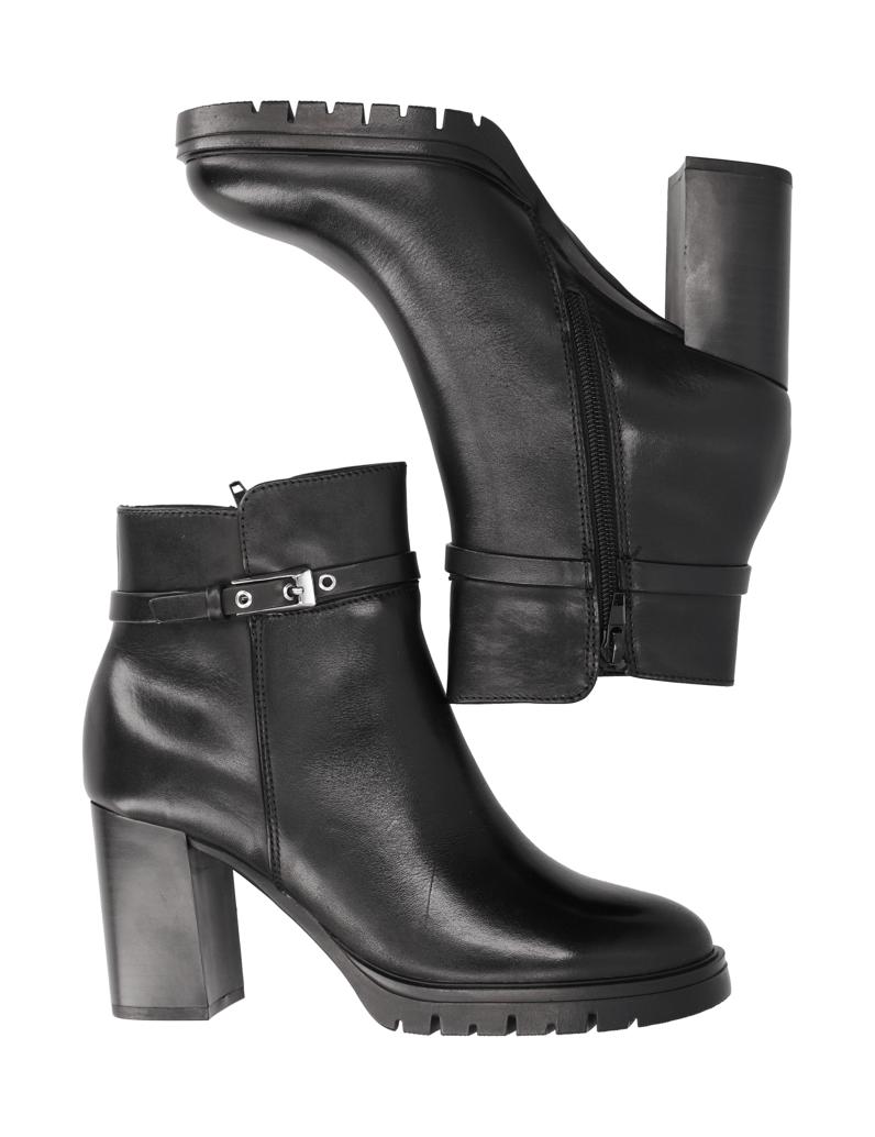 Lazzarini-Stiefelette-schwarz