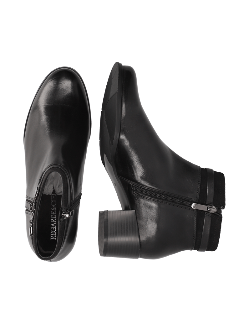 REGARDE-LE-CIEL-Stiefelette-schwarz
