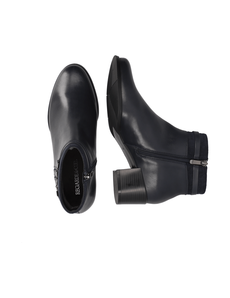 REGARDE-LE-CIEL-Stiefelette-schwarz