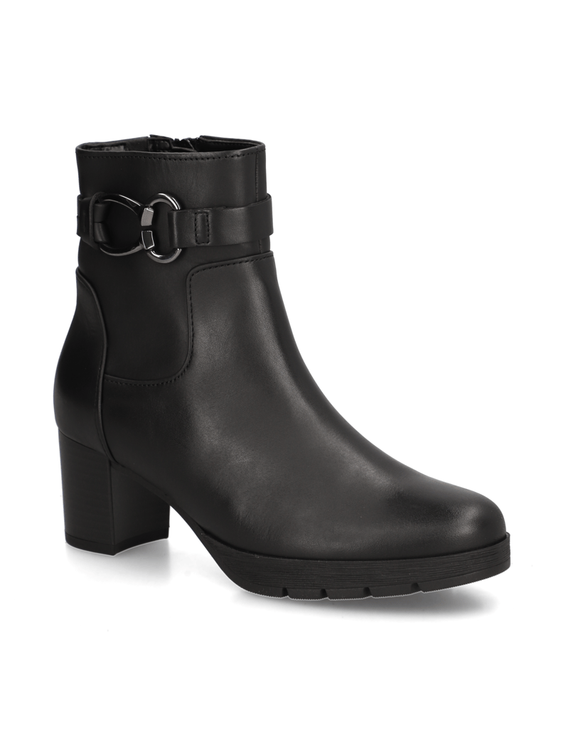 Gabor-Stiefelette-schwarz