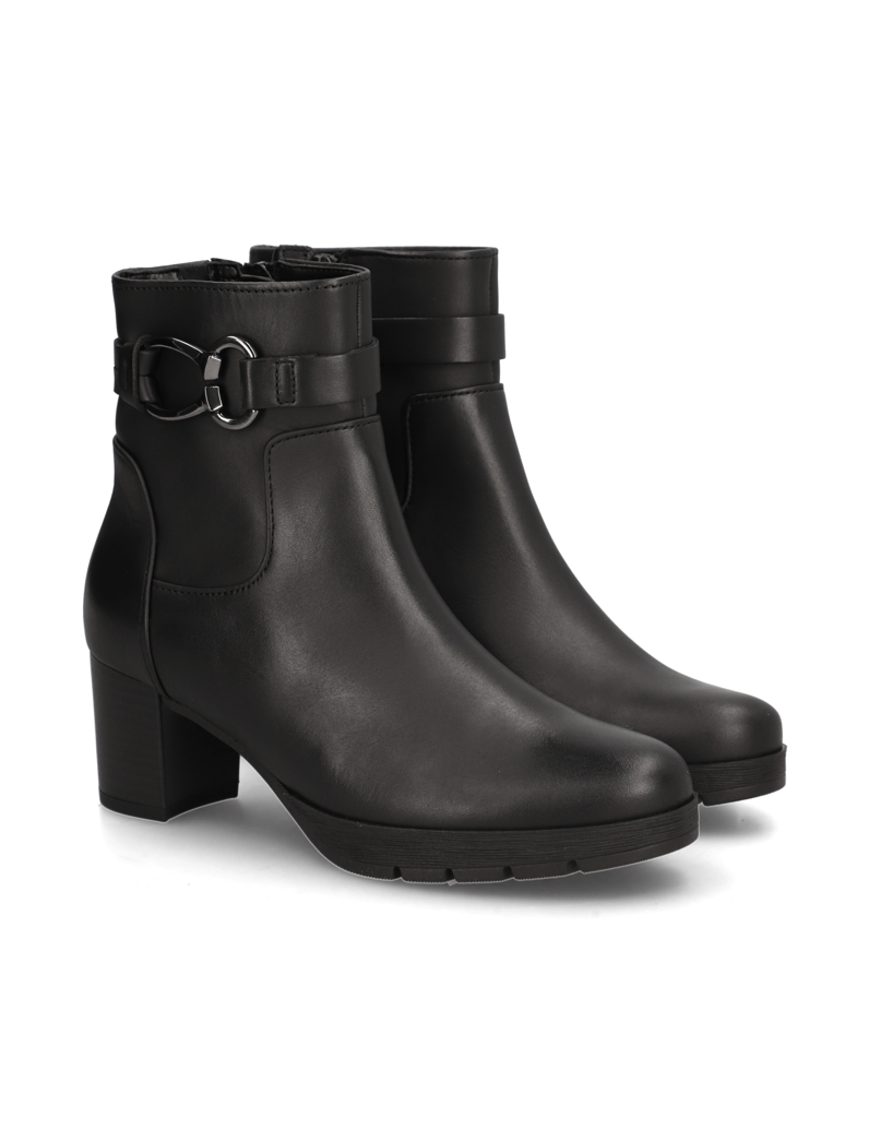 Gabor-Stiefelette-schwarz