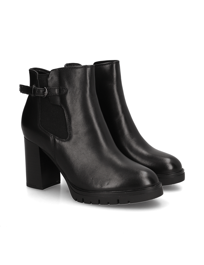 Lazzarini-Stiefelette-schwarz