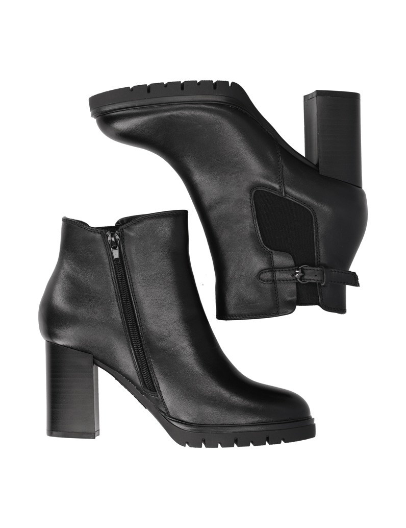 Lazzarini-Stiefelette-schwarz