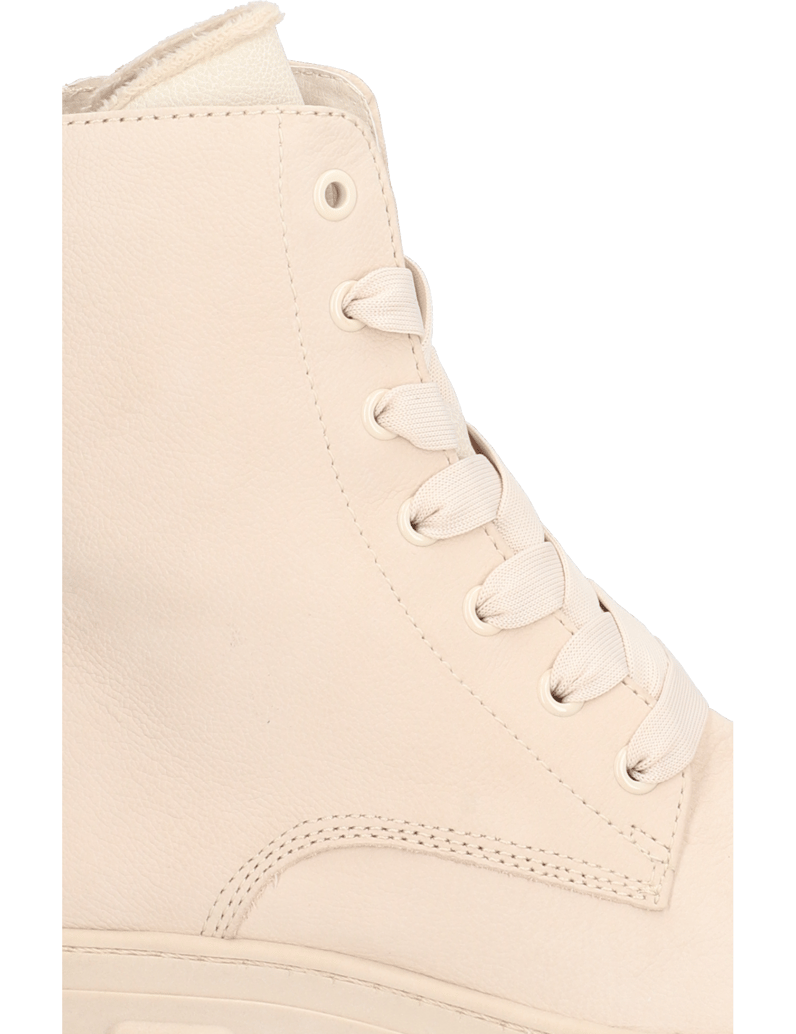 TAMARIS-Nubukleder-Schnürboot-beige