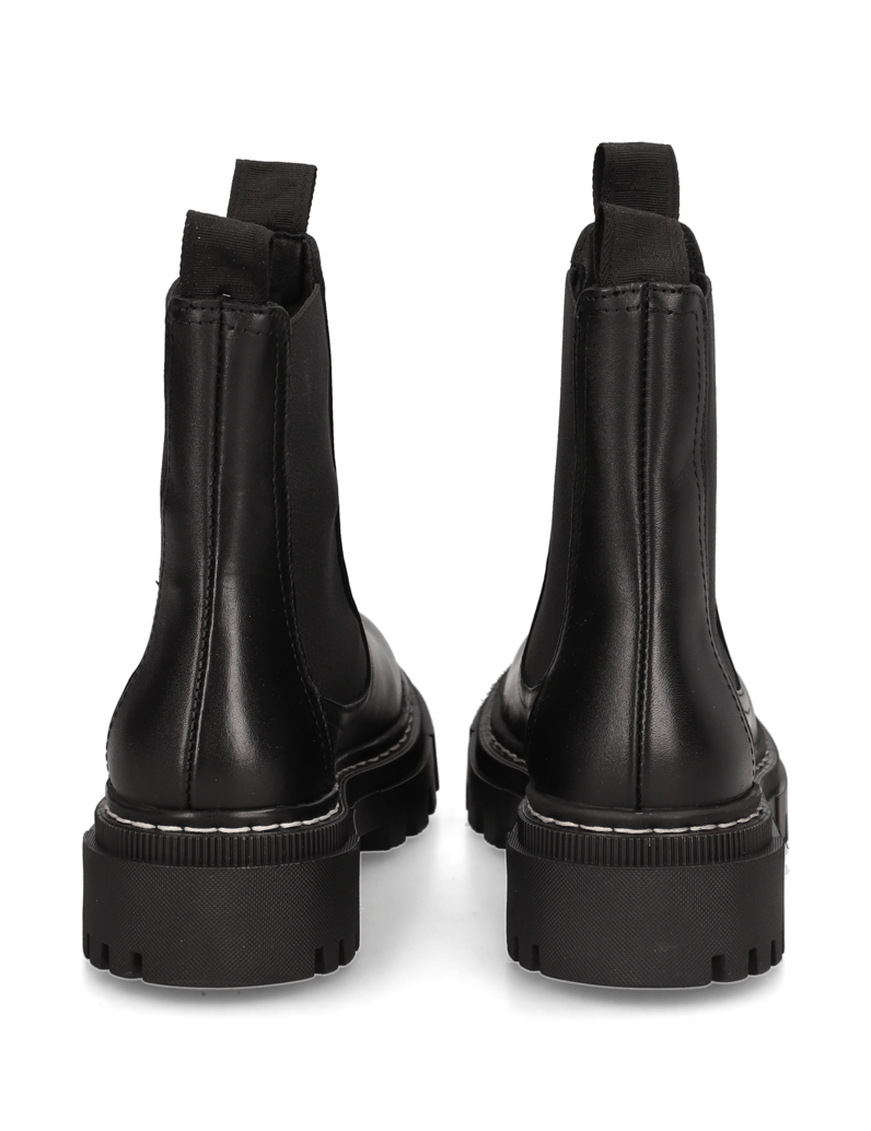 TAMARIS-Glattleder-Chelsea-Boot-schwarz