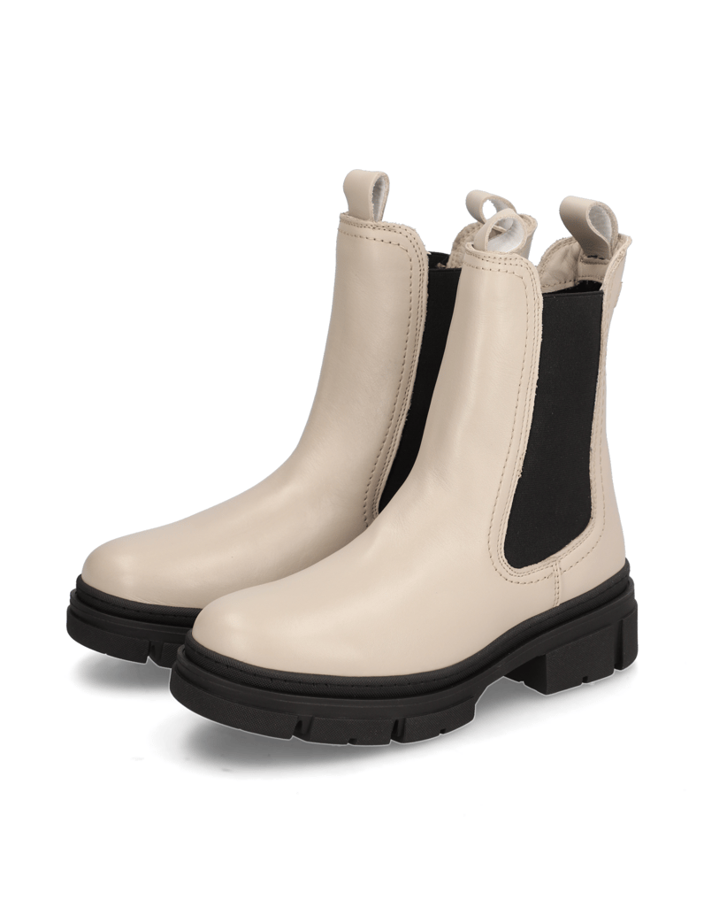 TAMARIS-Glattleder-Chelsea-Boot-grau
