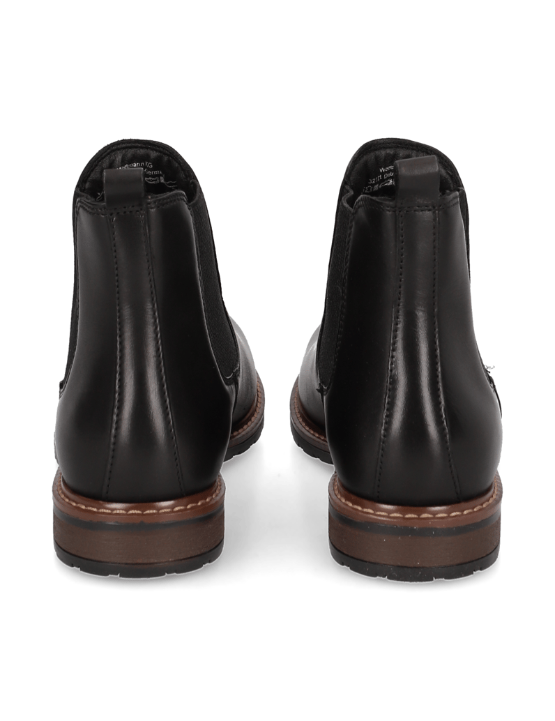 TAMARIS-Glattleder-Chelsea-Boot-schwarz