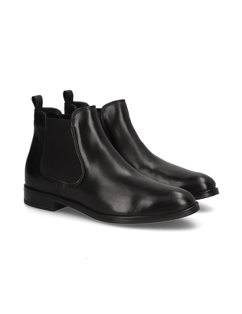 Pat-Calvin-Glattleder-Chelsea-Boot-schwarz