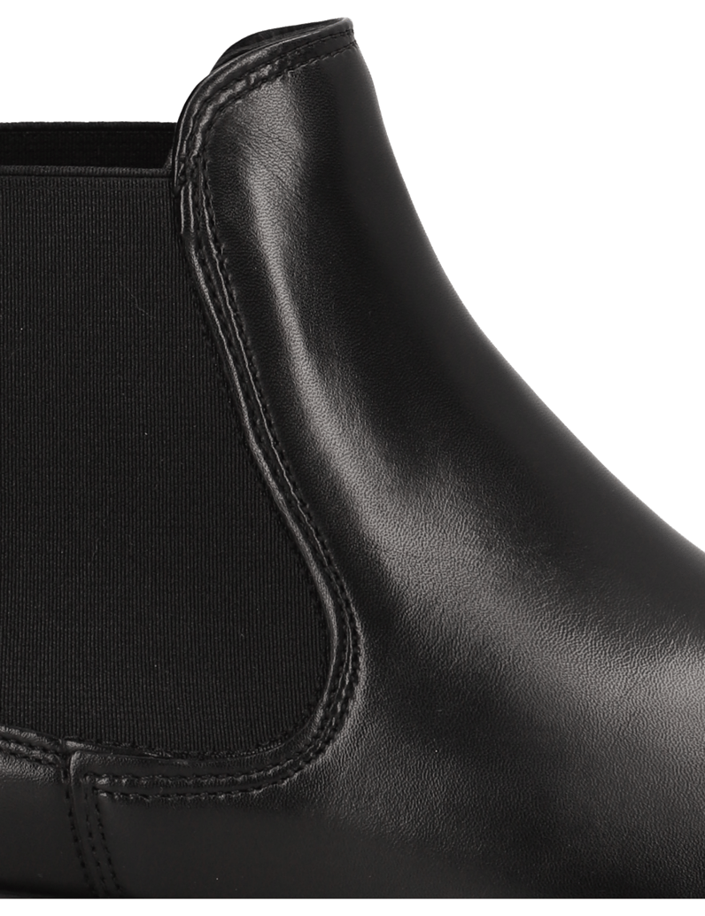 Pat-Calvin-Glattleder-Chelsea-Boot-schwarz
