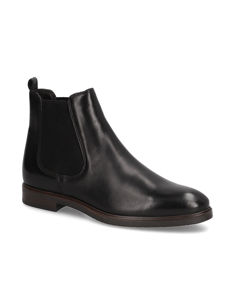Pat-Calvin-Glattleder-Chelsea-Boot-schwarz