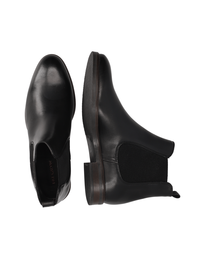 Pat-Calvin-Glattleder-Chelsea-Boot-schwarz