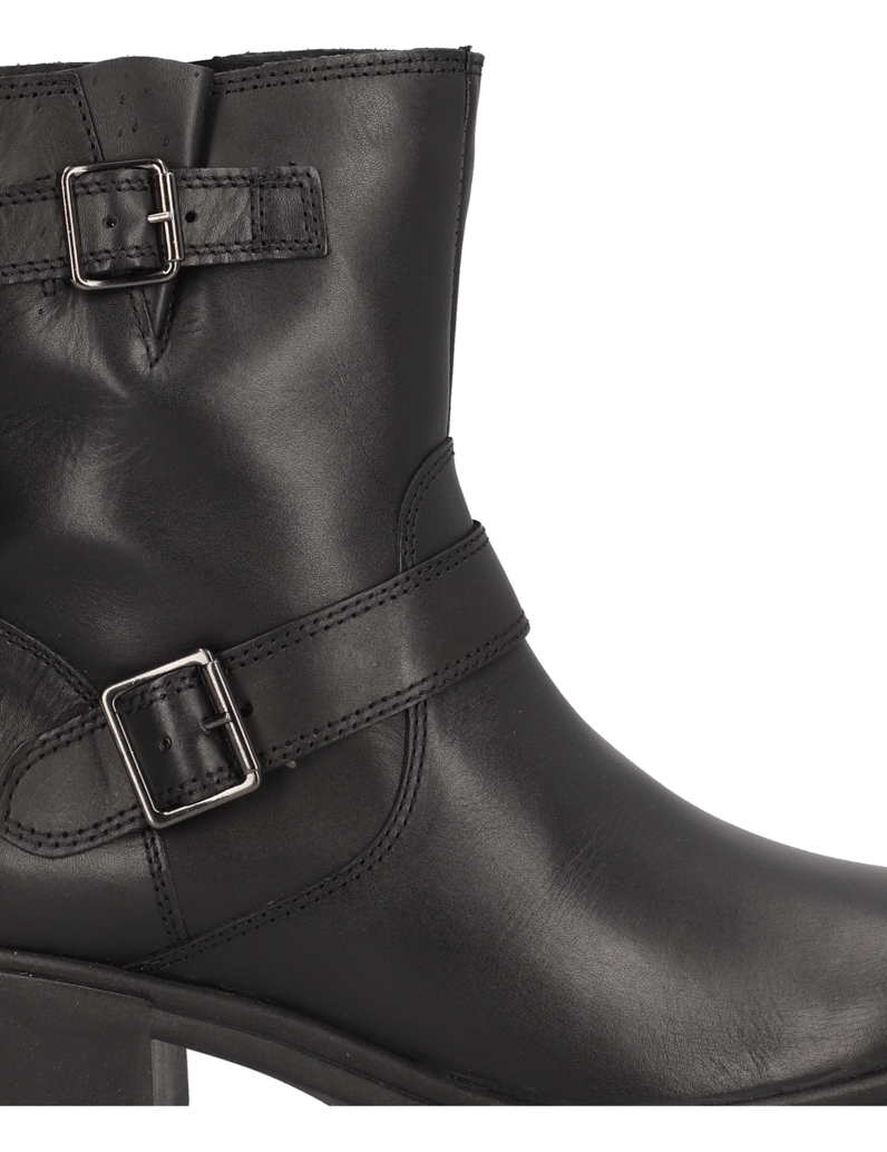 TAMARIS-Glattleder-Boot-schwarz