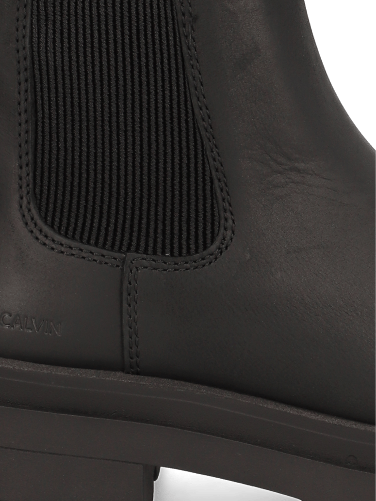 Pat-Calvin-Glattleder-Chelsea-Boot-schwarz