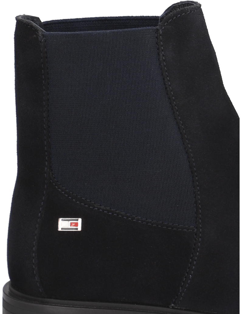Tommy-Hilfiger-FLAG-SUEDE-LOW-CHELSEA-blau