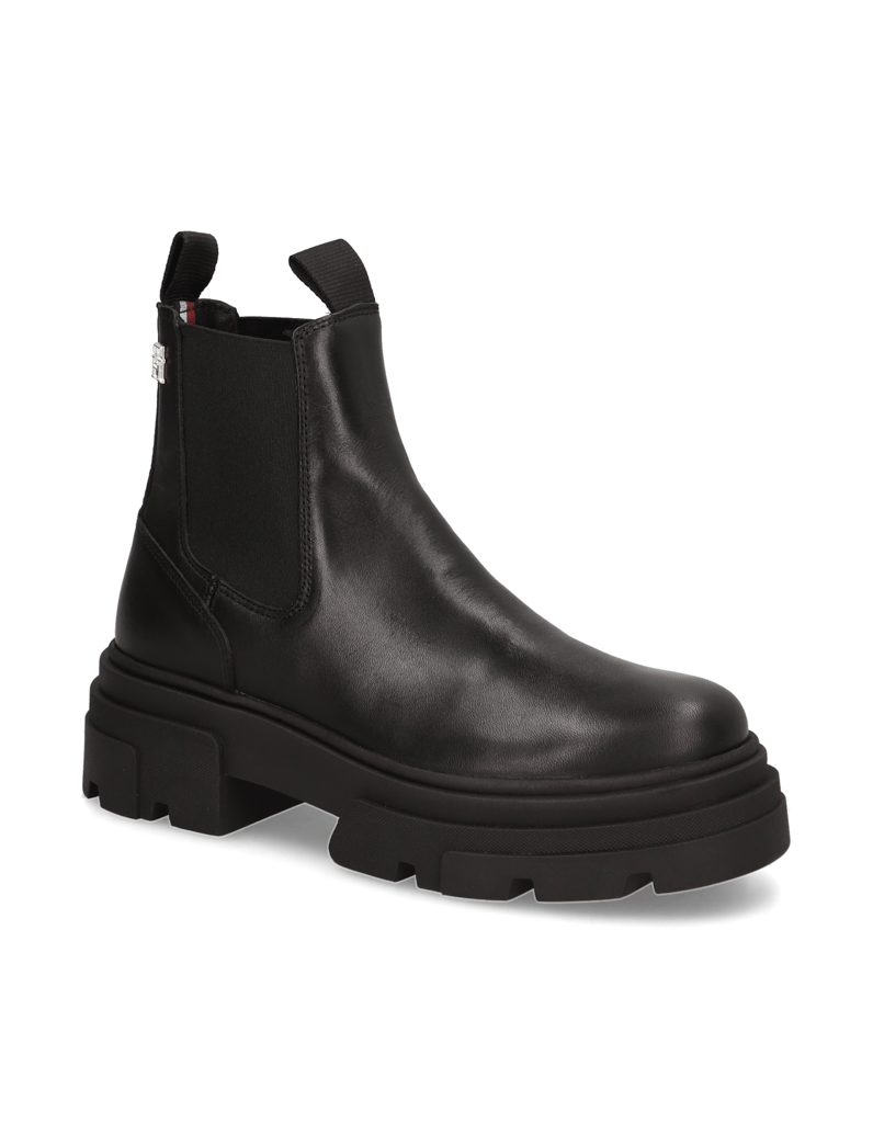 Tommy-Hilfiger-COMBAT-LEATHER-LOWCHELSEA-schwarz