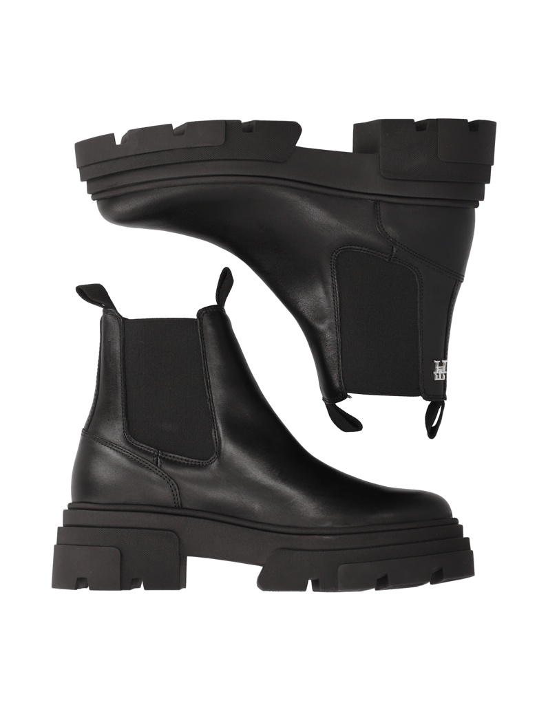Tommy-Hilfiger-COMBAT-LEATHER-LOWCHELSEA-schwarz