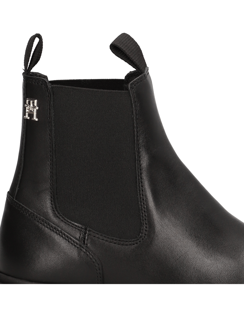 Tommy-Hilfiger-COMBAT-LEATHER-LOWCHELSEA-schwarz