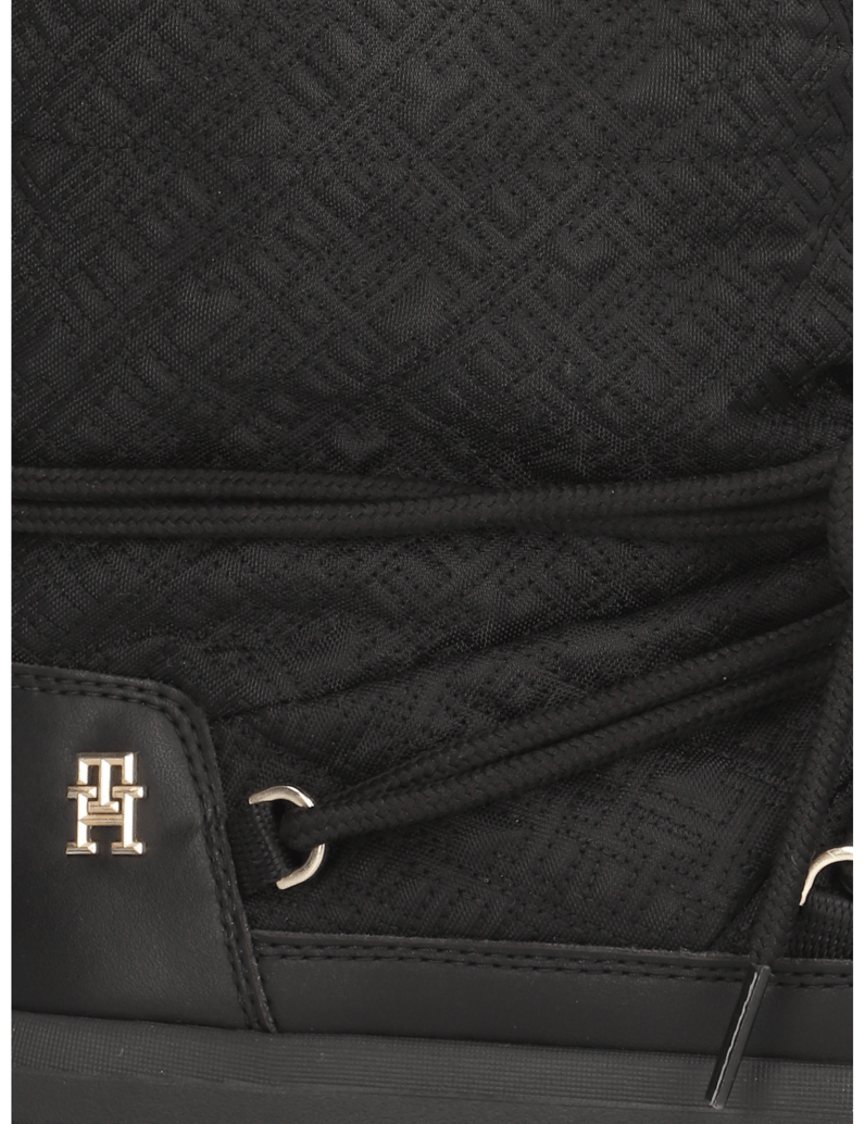 Tommy-Hilfiger-LACE-UP-MONOGRAMSNOWBOOT-schwarz