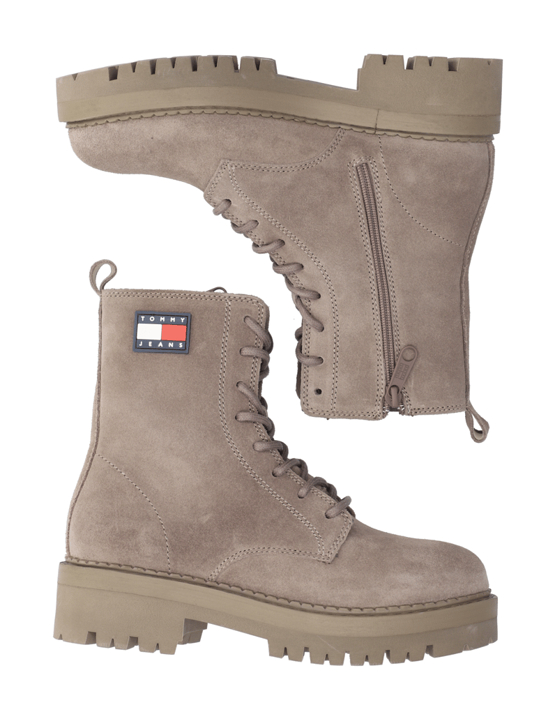 Tommy-Jeans-TJW-Urban-Lace-Up-Suede-beige