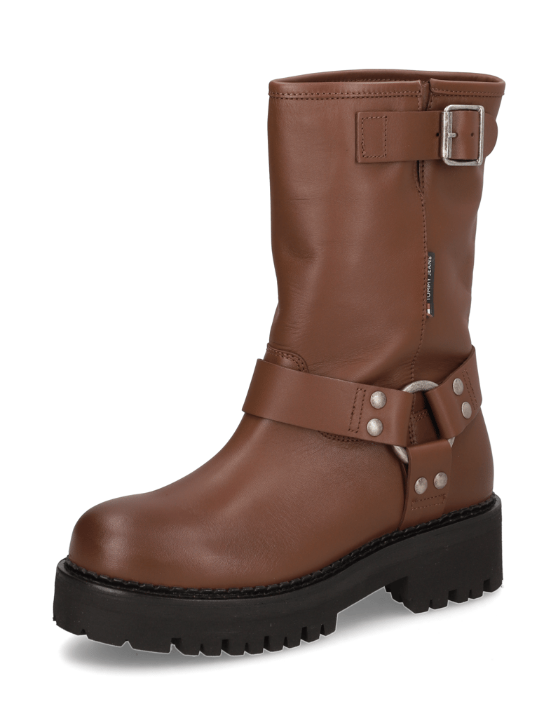 Tommy-Jeans-TJW-URBAN-BIKER-BOOTLEATHER-schwarz