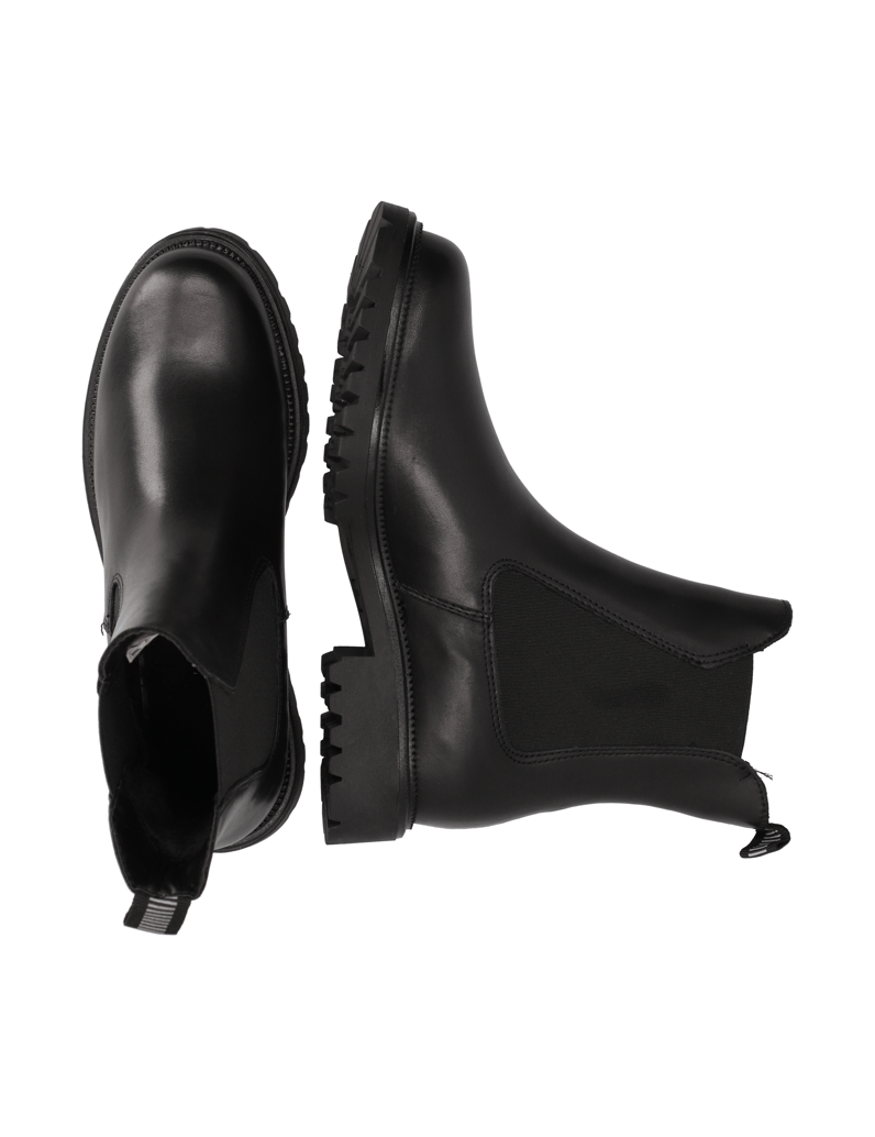 TAMARIS-Glattleder-Chelsea-Boot-schwarz
