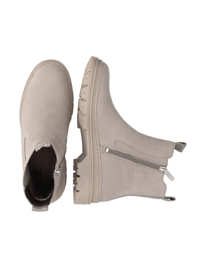 TAMARIS-Veloursleder-Chelsea-Boot-grau