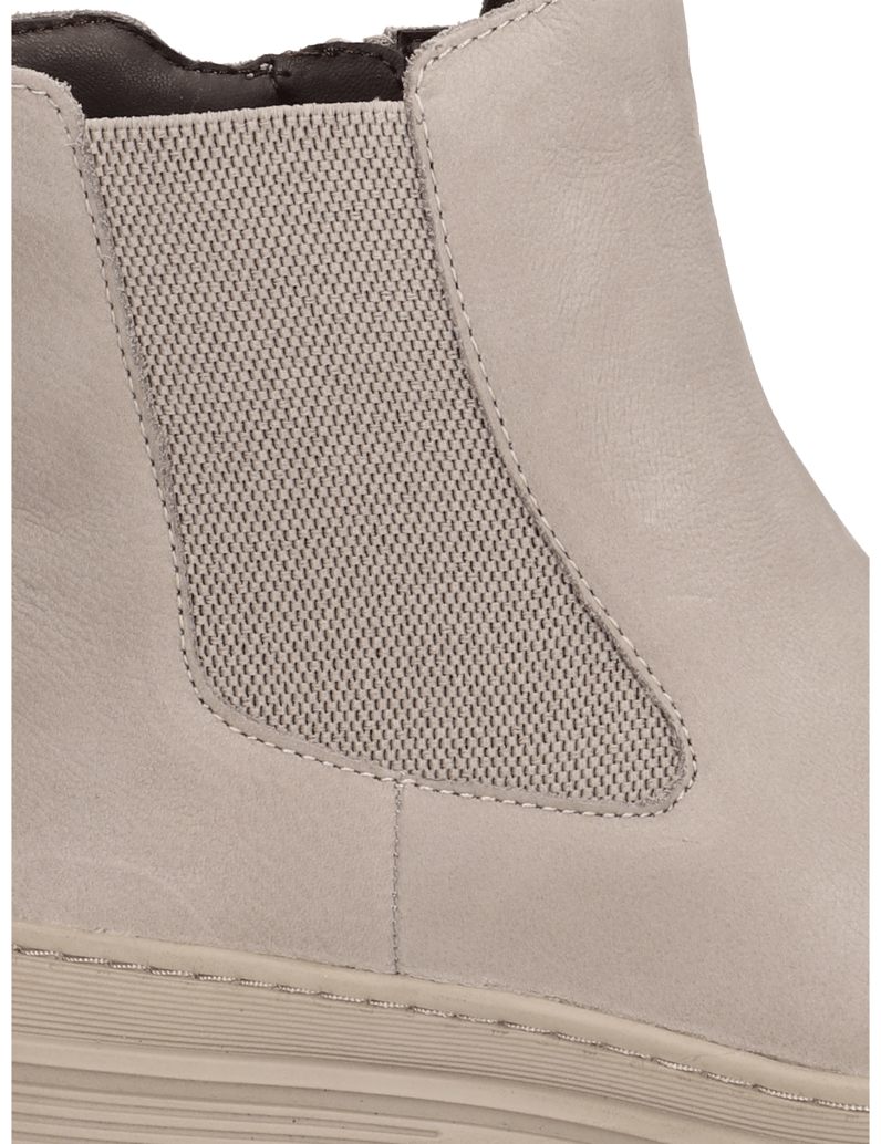 TAMARIS-Veloursleder-Chelsea-Boot-grau