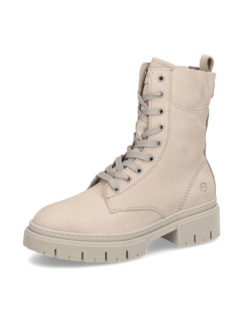 TAMARIS-Nubukleder-Schnürboot-schwarz