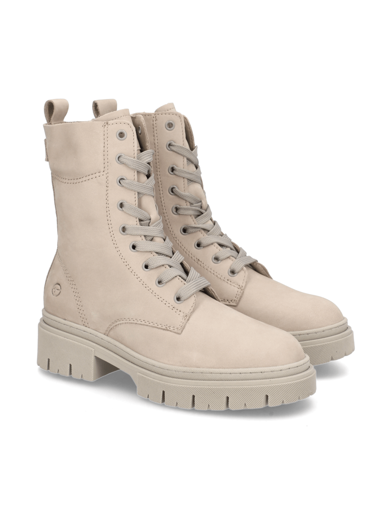 TAMARIS-Nubukleder-Schnürboot-schwarz