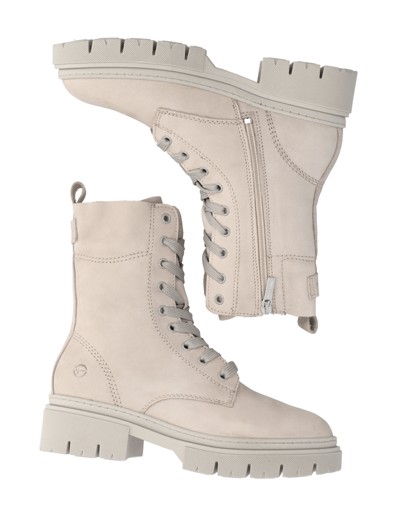 TAMARIS-Nubukleder-Schnürboot-schwarz