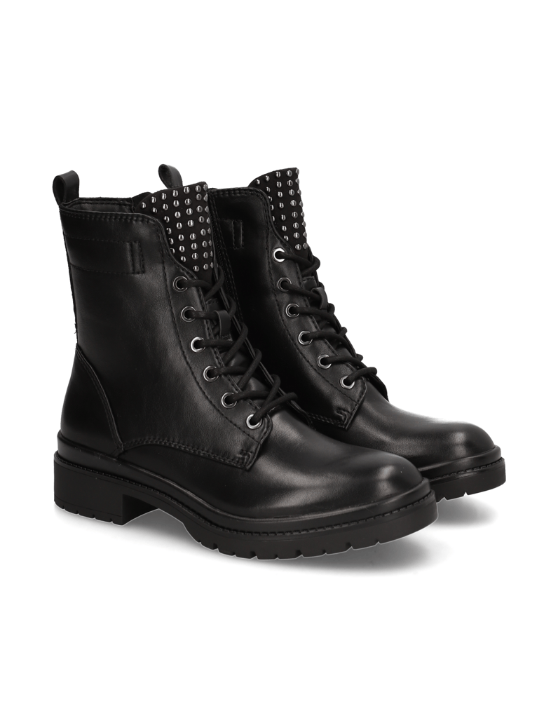 TAMARIS-Schnürboot-schwarz