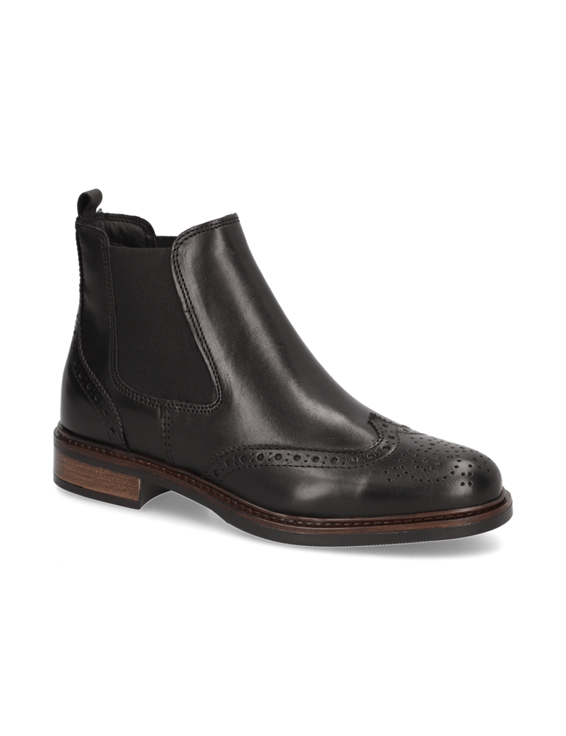 Pat-Calvin-Glattleder-Chelsea-Boot-schwarz