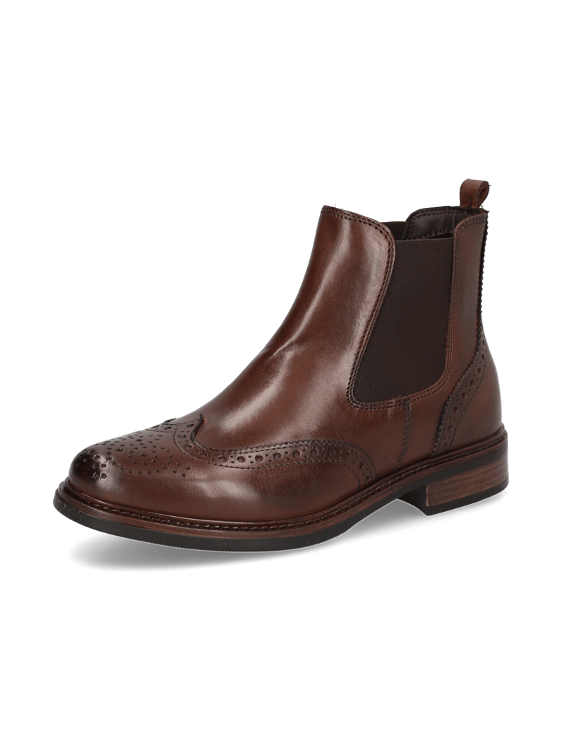 Pat-Calvin-Glattleder-Chelsea-Boot-schwarz