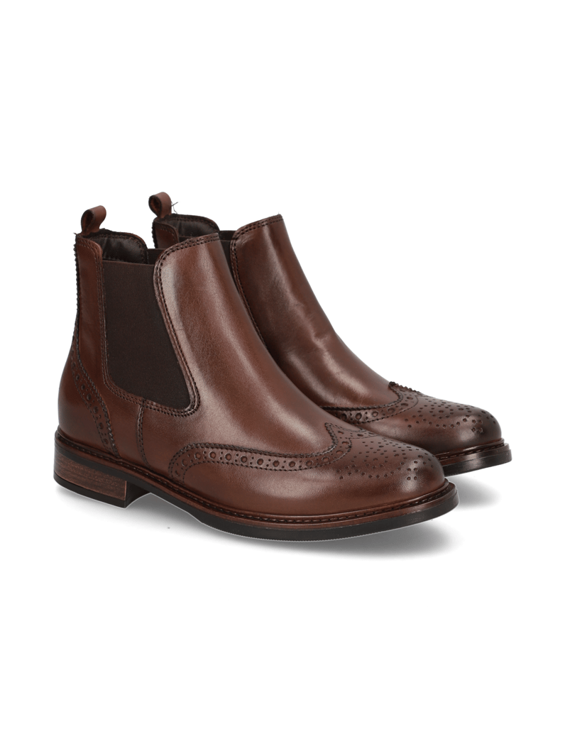 Pat-Calvin-Glattleder-Chelsea-Boot-schwarz