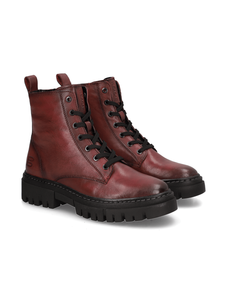 TT.-BAGATT-Glattleder-Schnürboot-cognac