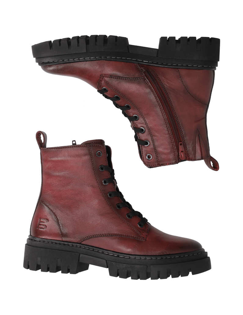 TT.-BAGATT-Glattleder-Schnürboot-cognac