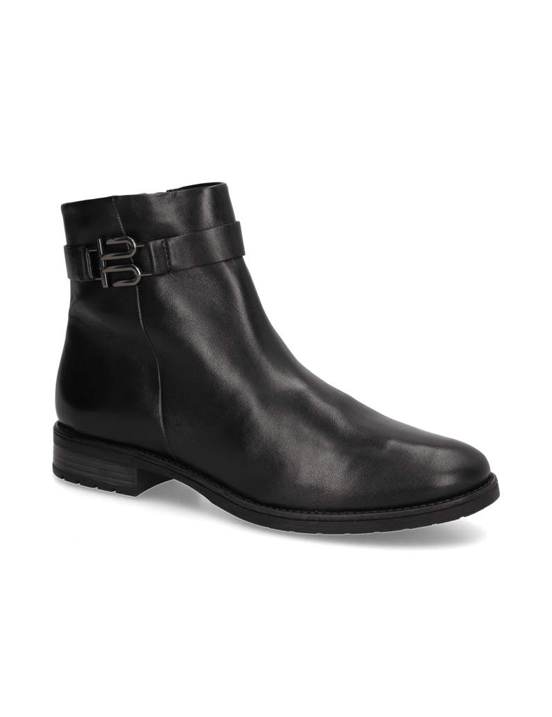 TT.-BAGATT-Glattleder-Boot-schwarz